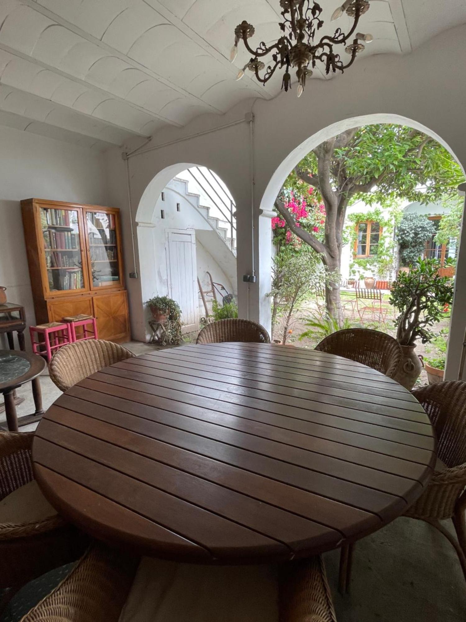 Espectacular casa indiana en primera línea de mar Vilassar De Mar Exterior foto